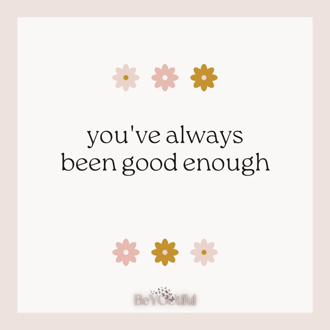 BeYOUtiful777's tweet photo. ✨ In case you needed a reminder: You've always been good enough, just as you are. Embrace your journey, celebrate your uniqueness, and let your light shine. Your worth is inherent, and your potential limitless. 💖 #SelfLove #EmbraceYourself https://t.co/xx7SUR13Ho