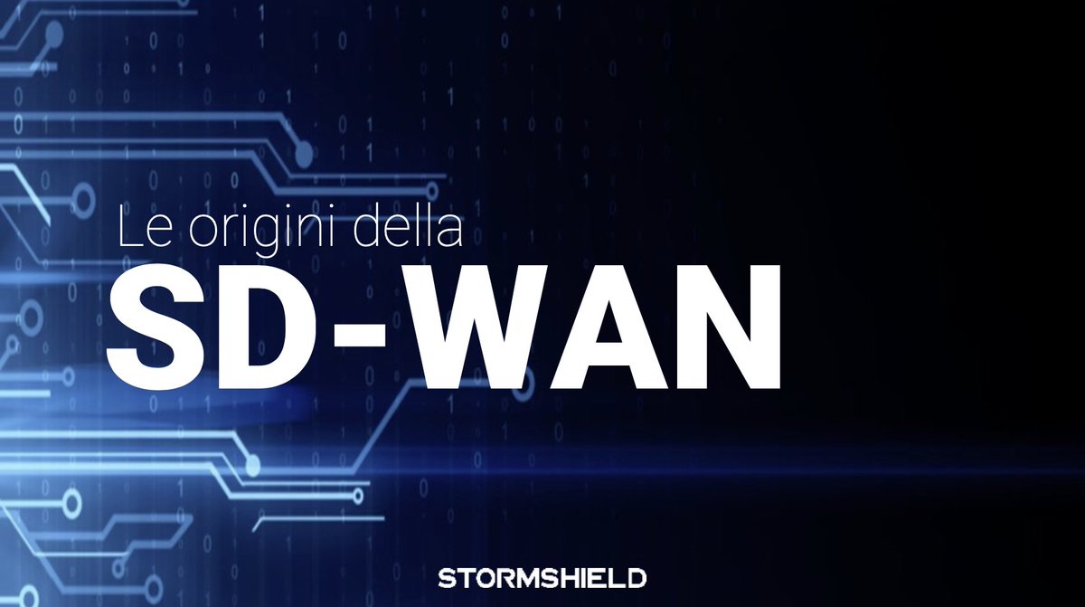 Le origini della SD-WAN in breve

➡️ stormshield.com/it/notizie/la-… #sicurezzainformatica #sdwan
