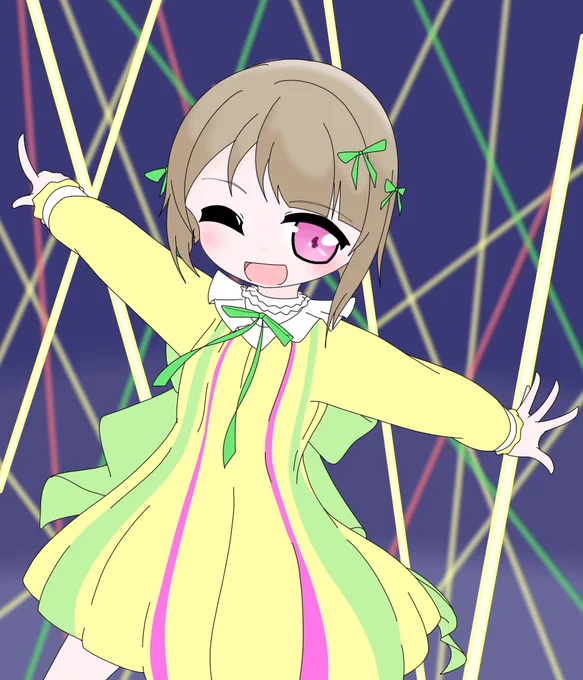Let's go!無敵級*ビリーバー  #虹ヶ咲 #中須かすみ #中須かすみ生誕祭2024