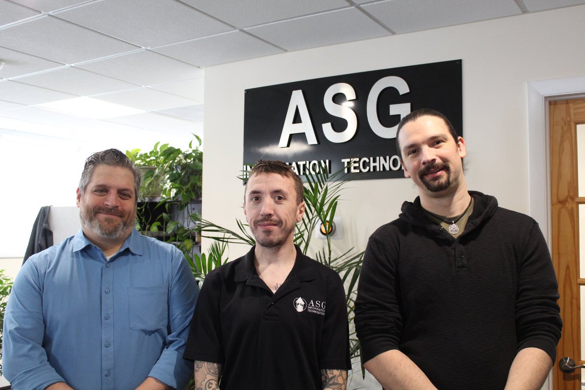 ASGTechnologies's tweet image. Congratulations to Mike Scalesse, our new Service Desk Manager, Zach Hays, our newest Technology Alignment Manager, and Tom Katkov, our new lead TAM. We are excited to watch them grow in their new roles! 🎉
#asgct #asginformationtechnologies #asgit