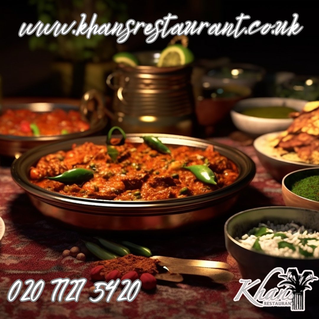 KhansRestaurant's tweet photo. Reserve Your Table for a Memorable Evening at Khan's Indian Restaurant! 🍽️✨

Whether it's a dinner for two or a gathering with friends, Khan's is the perfect setting. From rich curries to flavourful tandoori dishes, our menu has something for everyone: https://t.co/uocCbVtqL6 https://t.co/u2fVAlXBGt