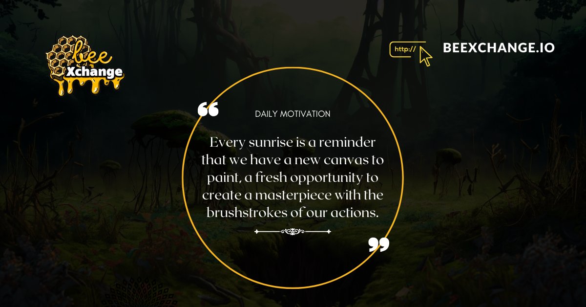 Every sunrise is a reminder that we have a new canvas to paint, a fresh opportunity to create a masterpiece with the brushstrokes of our actions. 🌅🎨 #NewBeginnings #CreateYourMasterpiece