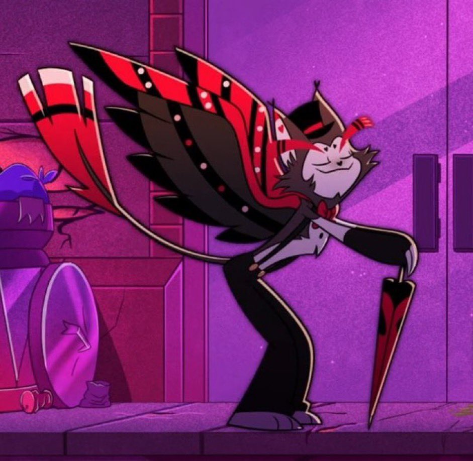strwblitzy's tweet photo. who taught him to do this 
#HazbinHotel https://t.co/eMqXqLyS7b