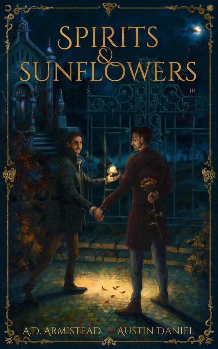 Had the absolute pleasure to illustrate my friends queer fantasy novel (more info below)