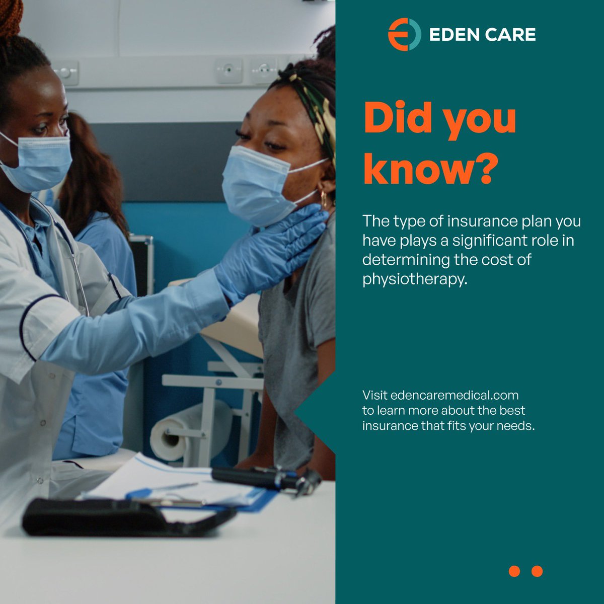 Unlock the full potential of your insurance plan! From emergencies to physiotherapy, we’ve got you covered.

#EdenCare #Insuranceprovider #healthinsurance