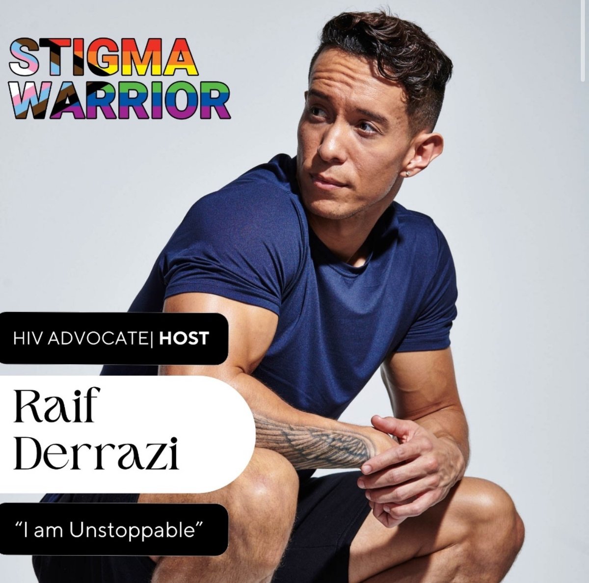 REPOST: #StigmaWarrior @raifderrazi 'As someone living w/ HIV, claiming my dignity & respect as a human being does so much GOOD for our community.' Peep @hcaillc bio to learn more about this remarkable warrior. #hivadvocate #hiv #uequalsu #hivbodybuilder