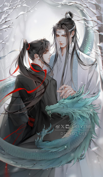 ereyzme's tweet photo. This dragon a cat too ~ 💙🎂

#蓝忘机0123生日快乐 
#忘羨 #MDZS https://t.co/G4MgYO4VdB