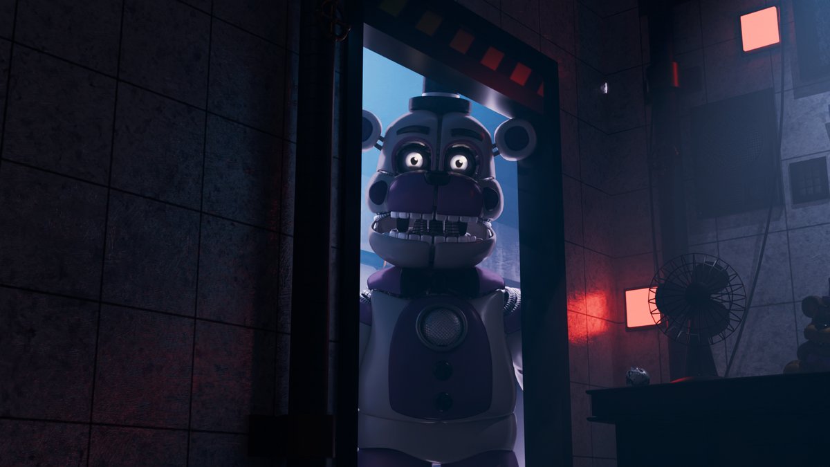 Purplestarz88's tweet photo. Funtime Freddy #FNAF https://t.co/b98FIHFDVB
