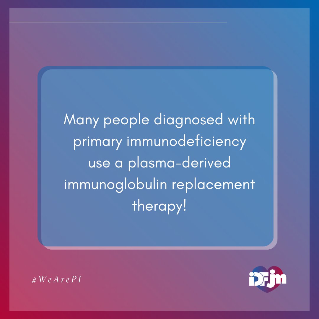 immunedeficienC's tweet photo. January is National Blood Donation month! Do you know the difference between blood and plasma donation Together, @info4pi and @idfcommunity created a guide to help you understand blood vs. plasma donations as part of our #WeArePI collaboration. https://t.co/2ddhZkjVcr
