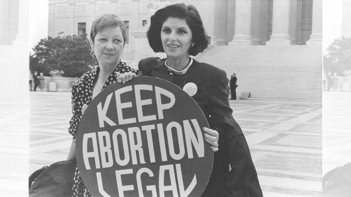 mmpadellan's tweet photo. TWEEPS: 51 years ago, the Supreme Court made a 7-2 ruling of Roe v Wade that struck down Texas' ban on abortion, and decided abortion a "fundamental right."

Ever since then, it was considered "settled law." It remained that way until 2 years ago, when 3 trump appointees to SCOTUS overturned Roe.

REMINDER: Elections matter, and Republicans want to pass a national abortion ban if they win in November.

Can we get 1,000 fast RTs and replies using the hashtag #TrustWomenRestoreRoe to get it trending on Twitter?

Please and thank you! 🙏💪