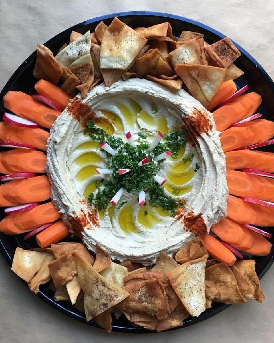 Have a meeting, event, or gathering this week that needs some fun snacks? Get this pretty platter and more at bit.ly/hhccatering 

#holyokehummus #westernmass #Veganuary2024 #plantbased