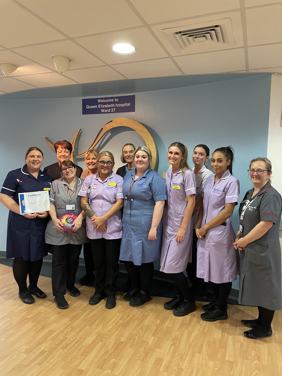 Amanda venner (@venneramanda) on Twitter photo Finally made it to ward 27 to give them their team of the week award! Well done to everyone involved in sensitively managing discharges fantastically! Well done ward 27 👌<a href="/Gateshead_NHS/">Gateshead Health NHS Foundation Trust</a> Finally made it to ward 27 to give them their team of the week award! Well done to everyone involved in sensitively managing discharges fantastically! Well done ward 27 👌<a href="/Gateshead_NHS/">Gateshead Health NHS Foundation Trust</a>