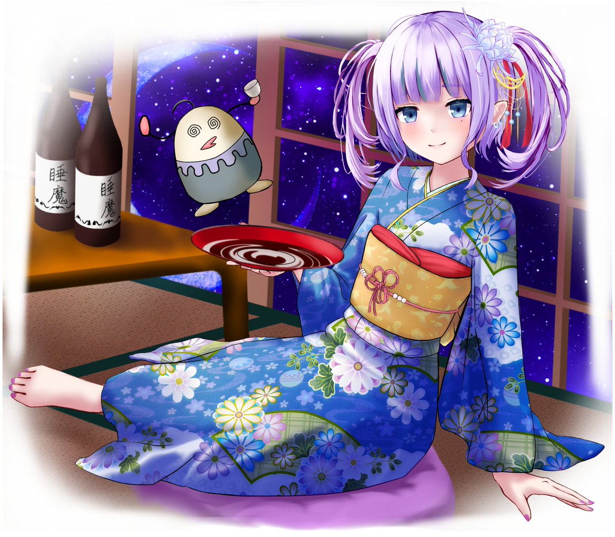 Maiko51797172's tweet photo. #レムあーと
#suima_rem 
お酒は二十歳になってから https://t.co/XURsky0POv