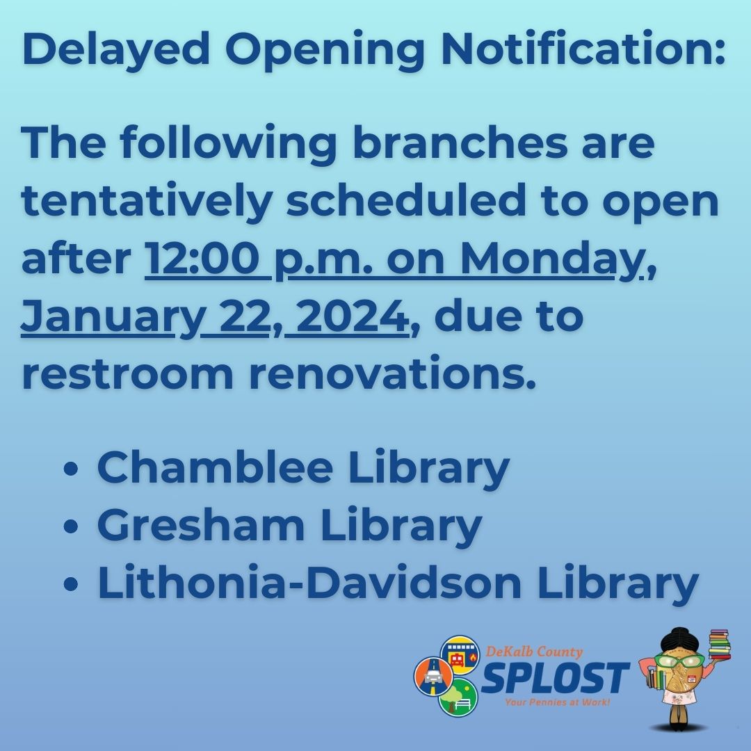 DeKalb County Public Library tweet media