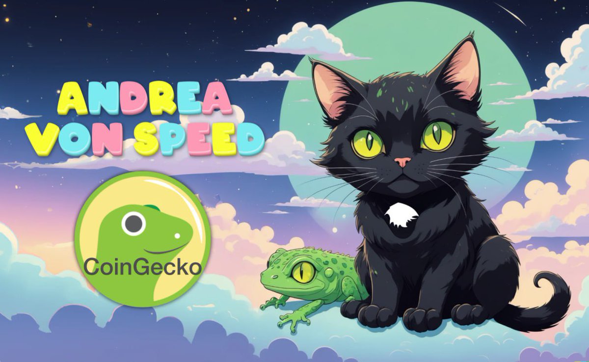 AndreaVonBags's tweet photo. Andrea $VONSPEED is NOW listed on @coingecko 

Love,
The Zoo

🐈‍⬛ https://t.co/oYPe3pCD65