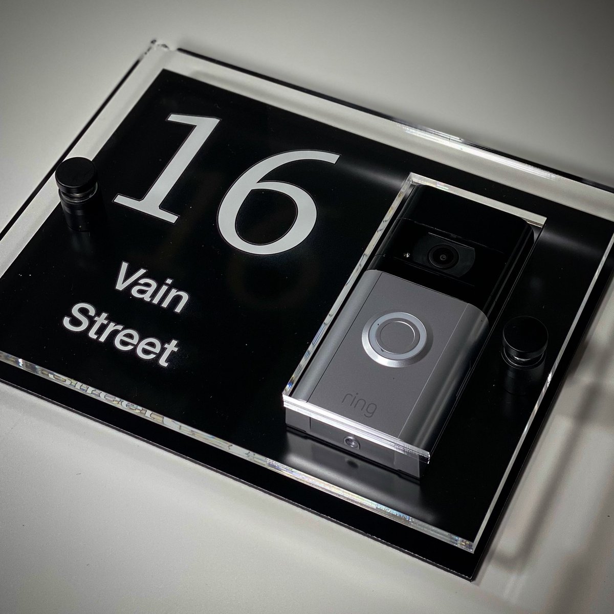 #ring #ringdoorbell A home for your ring! 

housesigns.direct/product-page/r…