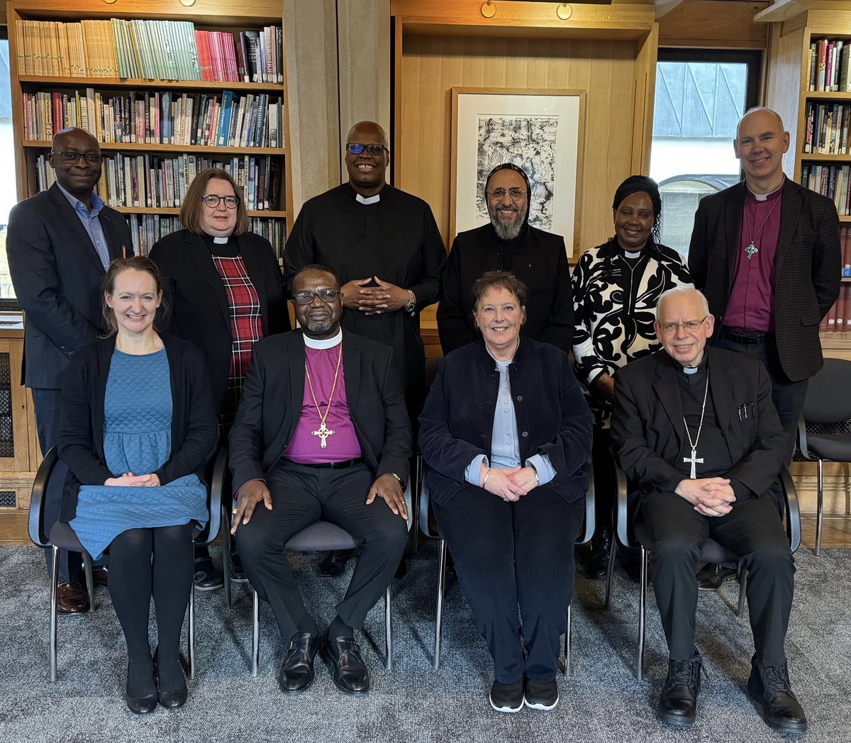 A joy to be together with senior church leaders in #SouthLondon for the Week of Prayer for Christian Unity! Reflecting on how to make and bring peace to our world, our communities, our homes and our church. #churchestogether #ecumenical #wpcuwall #wpcu #wpcu2024