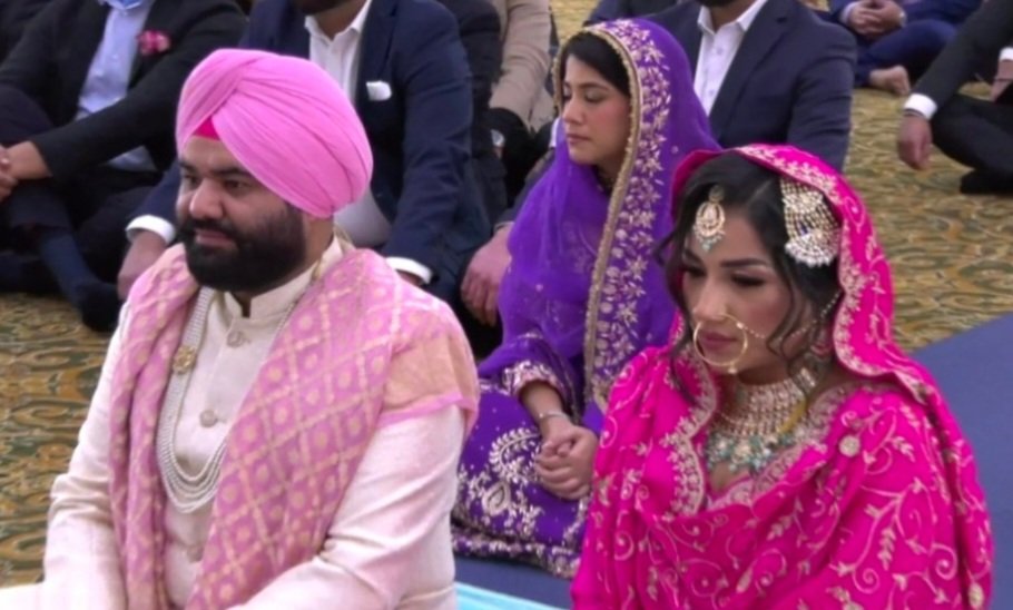 himmatshergill's tweet photo. With Waheguru ji's blessings, myself and Sukhman Kaur Sekhon ji got married in Brampton,Canada.I am very grateful to all friends and relatives to bless us.Thank you Hon'ble Speaker @Sandhwan ji,Ministers @harjotbains ji and @AAPHarbhajan  ji to come all the way from India. https://t.co/ll8KMbGlFX