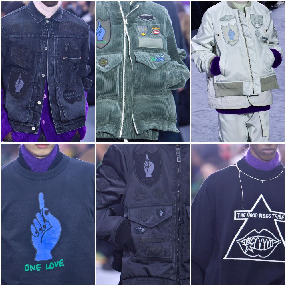 sacai gonz ma-1 サカイ　マークゴンザレス 2024 F/W】 sacai x Mark Gonzales (サカイ マーク・ゴンザレス 2024年