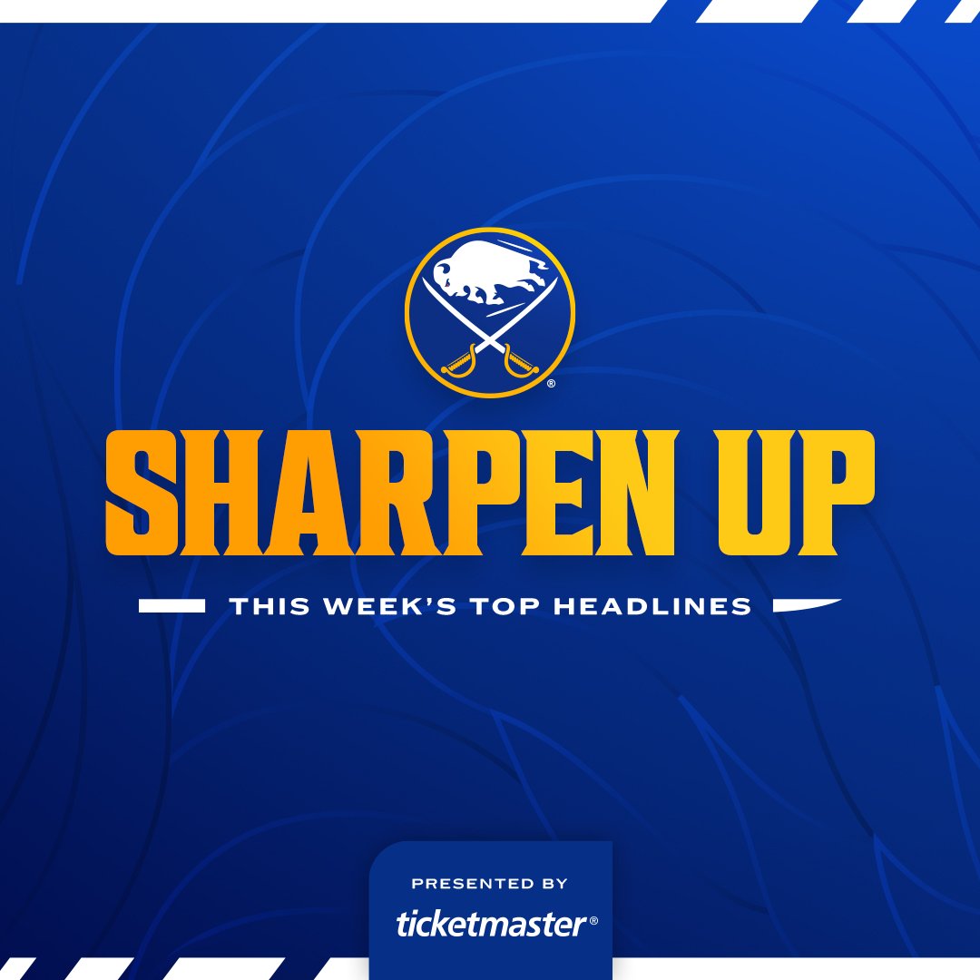 BuffaloSabres's tweet photo. We're headed out west! 

Catch up in #SharpenUp: https://t.co/ftvcyEAxVR

#LetsGoBuffalo | @Ticketmaster https://t.co/YxQ5lDs3YE