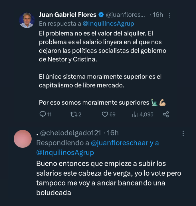 Arrepentidos de Milei tweet media