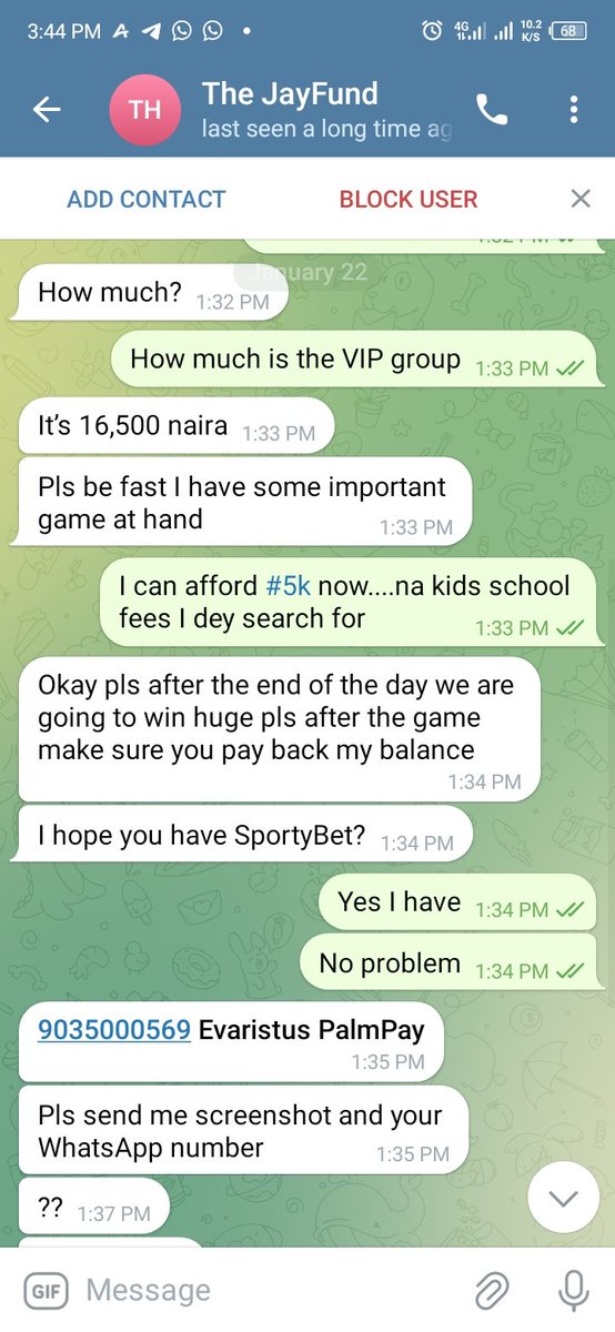 OgunkunleFunmi3's tweet photo. @jayfund11 kindly confirm this name on telegram. Claiming it's you https://t.co/Wr0dm4lIcF