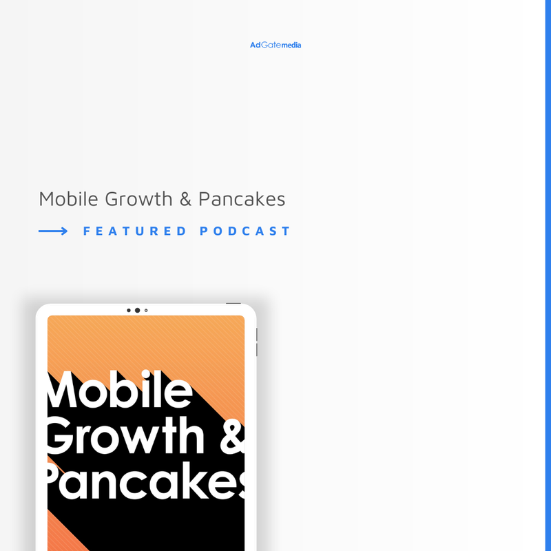 AdGateMedia's tweet image. Looking to grow your mobile app? 📲

Tune into the "Mobile Growth &amp;amp; Pancakes" podcast by Storemaven for expert insights on user acquisition, website advertising, and app growth strategies. 

#MobileGrowth #AppDevelopment #UserAcquisition #WebsiteAdvertising #AppStoreOptimization