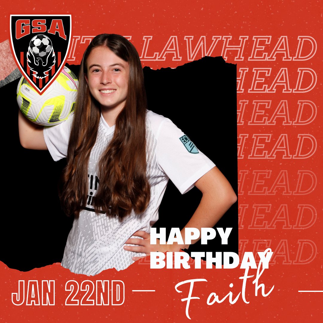 gsa09ecnlgirls's tweet photo. Precision on the field, passion in every play. Meet Faith! ⚽🔥 Happy 15th Birthday to you! 🎉 Celebrating another year of goals, victories & endless success on the pitch. 🌟 #HappyBirthday #ChampionInMaking #SoccerStar #TeamSpirit #PassionOnThePitch https://t.co/uCeuFnomIK