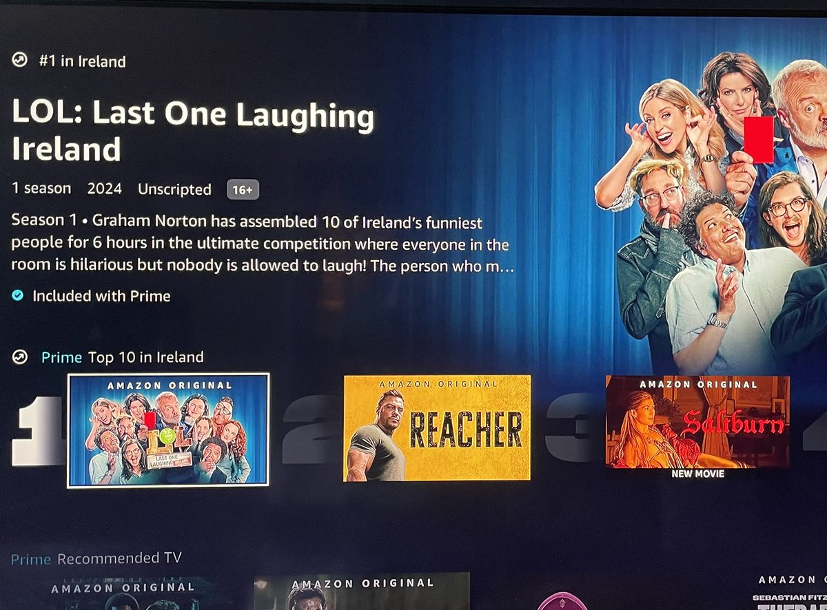 Looks like we’re Amazon’s #1 show. Fair play to us!