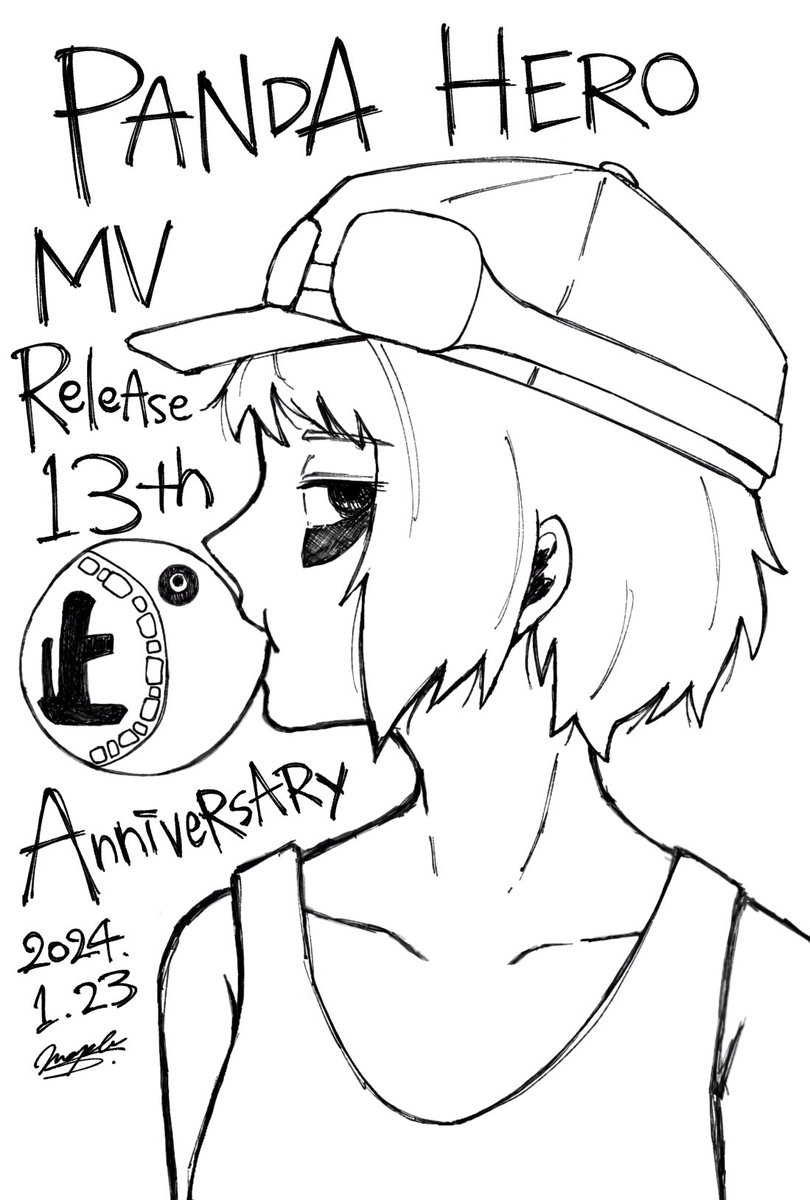 Map13__e_512's tweet photo. 『 きっと望まれてんだほらヒーロー 』
#PANDAHERO #ハチ #GUMI https://t.co/Yz8ZpsG8LM