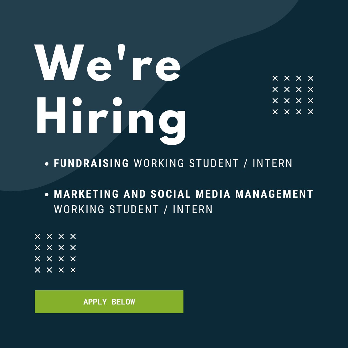 resycure's tweet photo. We are #hiring.
Marketing: https://t.co/9iULhH1I45
Fundraising: https://t.co/2FzuTMDoyf https://t.co/GywrZSSGKc