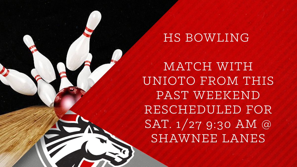 Rescheduled HS bowling match