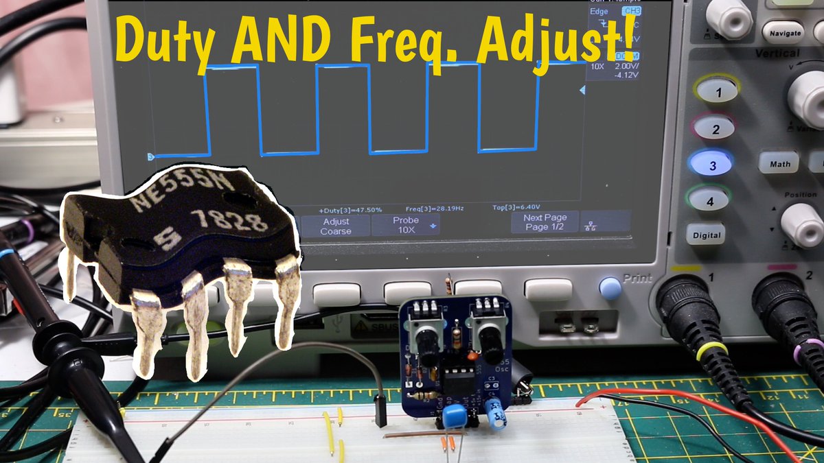 GadgetReboot's tweet photo. A breadboard friendly 555 oscillator pcb from @PCBWayOfficial has separate duty cycle and frequency adjustments
https://t.co/SoVBLv7cTi
@SGirl0311 https://t.co/FuRInjB1ze