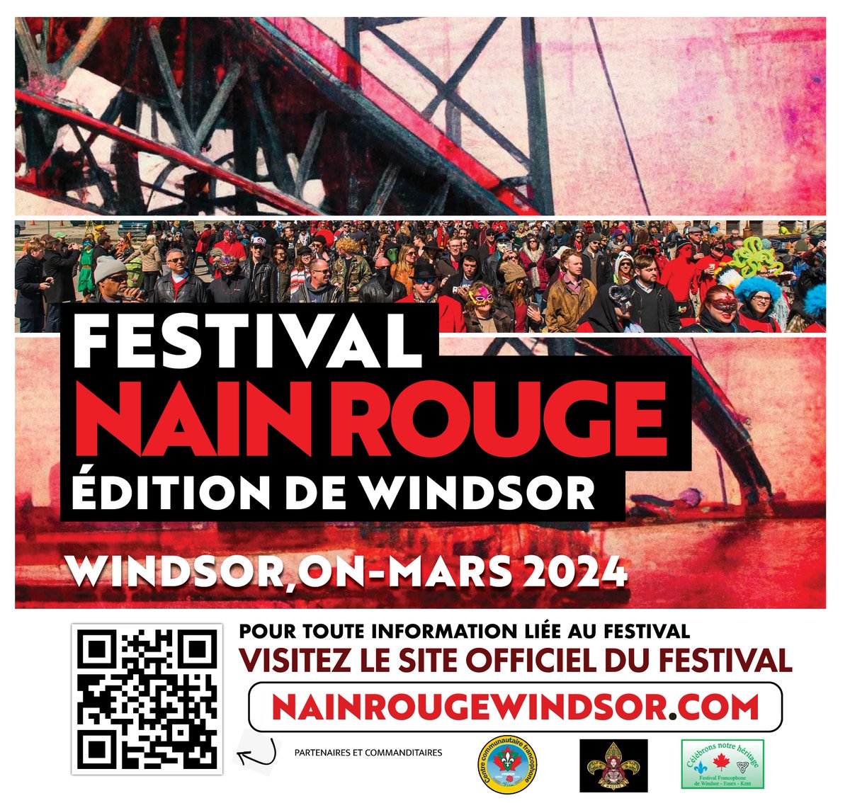 Visitez nainrougewindsor.com pour ne rien rater de cet événement gratuit. Rendez-vous à Windsor, mars 2024 #NAINROUGEWINDSOR2024