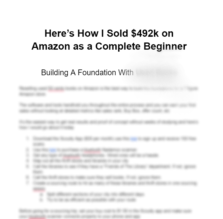 I used to wrap sandwiches for $1.4k monthly

Amazon paid me $28k in 30 days to sell colorful cups from Dicks Sporting

Like and comment "FBA" and I'll DM you the strategies I used to build a 6 figure online income from scratch

RT to qualify for free gift ($197 value)
24 hrs only