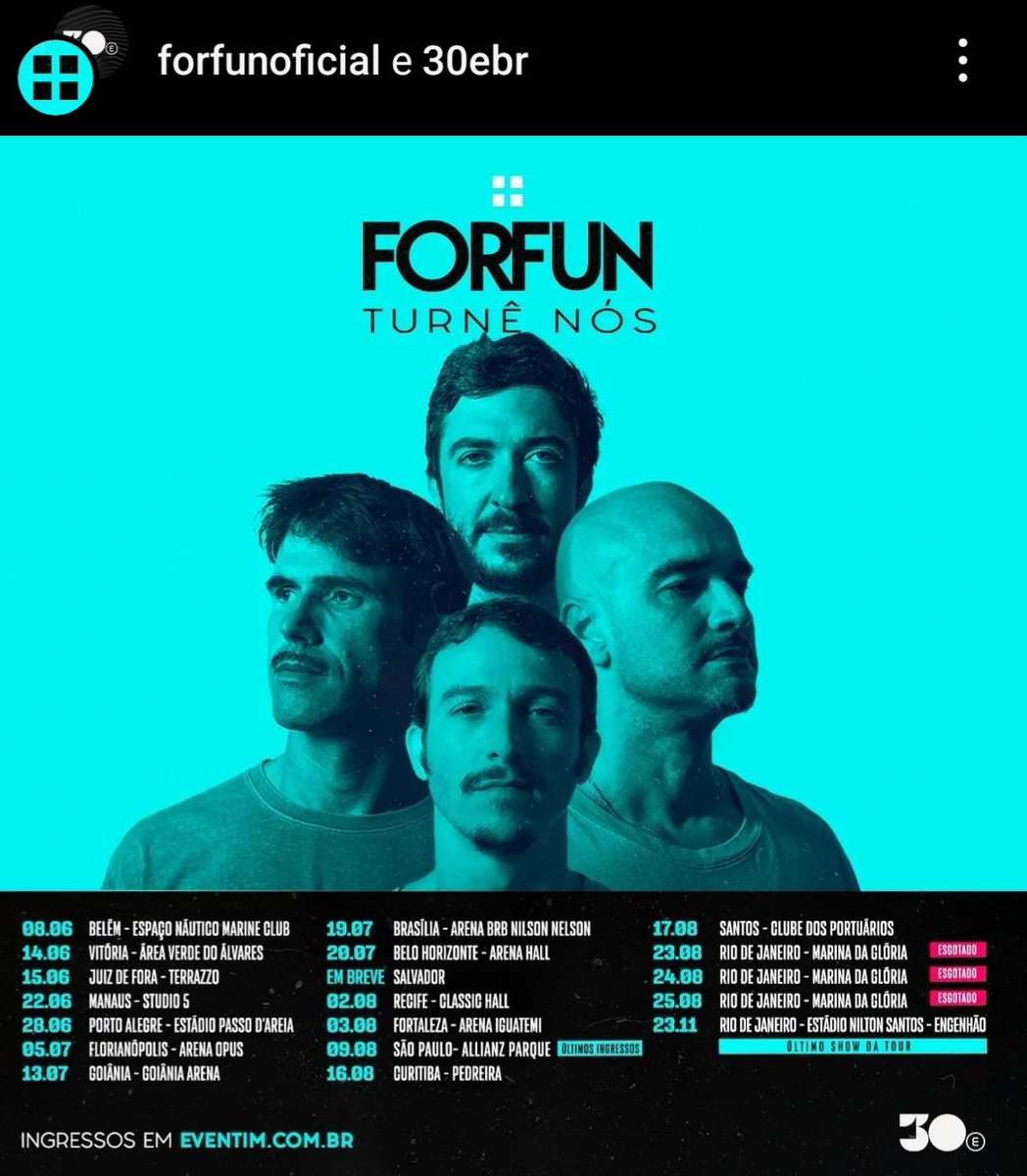pedrojgps's tweet photo. Eis um comeback que, nas atuais circunstâncias, era melhor não ter acontecido e mantido a nostalgia. Anunciaram duas datas, fãs correram para comprar, depois anunciaram a tour no país. Fãs do Pará que garantiram sua cadeira em SP? "Só lamento". Papelão, @ForfunOficial @30ebr https://t.co/0KaGEnOp8c