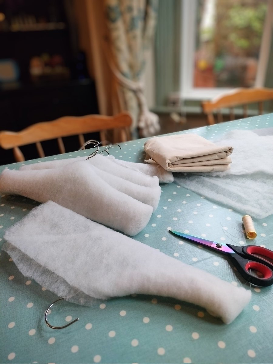 With Storm Isha blowing through, I've had worse afternoons. 🧵🪡🌀 Currently stuck into stage one or my upcoming textiles preservation project... Next to order the Tyvek and acid free tissue....