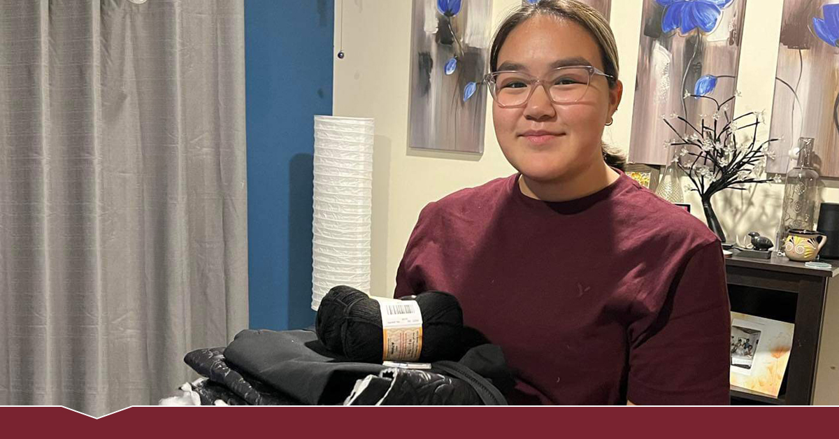 Canada_Company's tweet photo. We’re proud to support Junior Canadian Rangers (JCR) who support their communities. Last month, one JCR received funding to buy supplies to help sew winter clothing.

Learn more about our initiatives: https://t.co/ybguWfNaUc

#ManyWaysToServe https://t.co/MPosH7LdBo