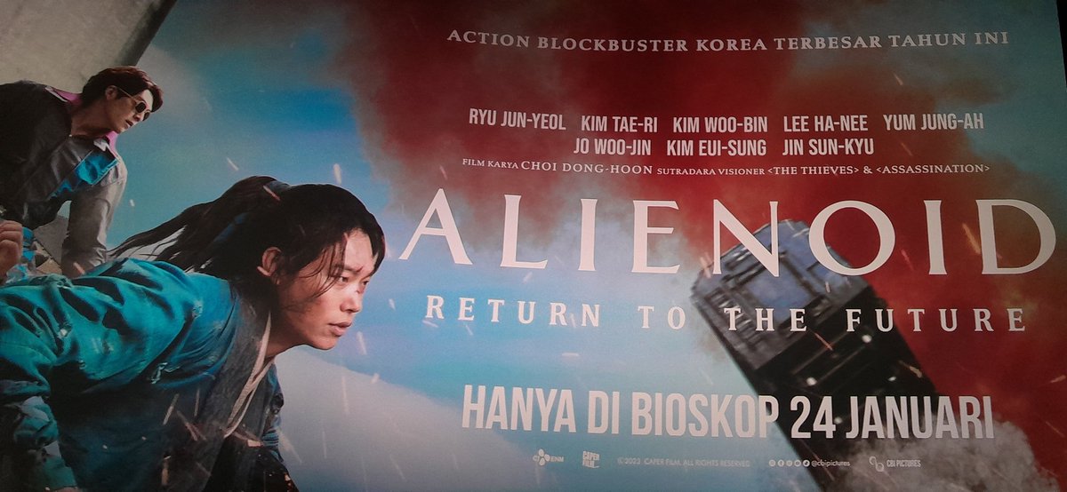 danieldokter's tweet photo. #Alienoid2 #ReturnToTheFuture jauh lebih dahsyat, seru dan LUCU...

... dan ada In Dreams-nya Roy Orbison!!! https://t.co/rQdGxMmZWa