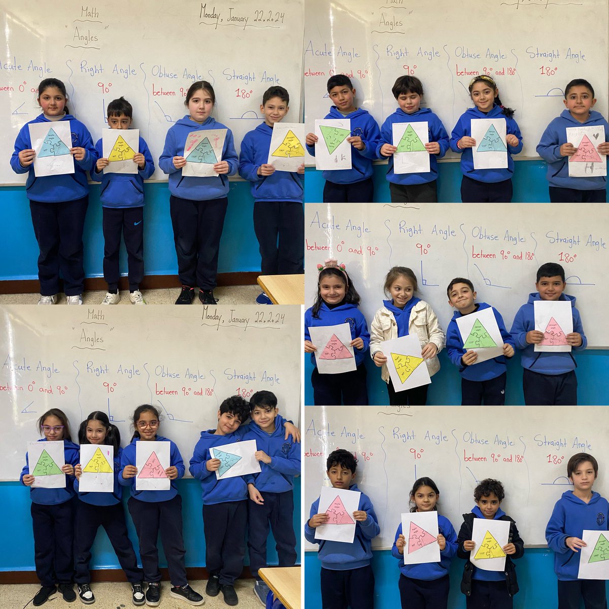 YGhobon's tweet image. 🔍 Exploring angles became an art for our Grade 3A stars! 🌟 Using measuring, drawing, and naming, they pieced together a puzzle of angles - acute, right, obtuse, and straight! 📏✏️🔤 #MathMasterpieces #LearningThroughDoing
@FawziehHn 
@MakAishaSchool