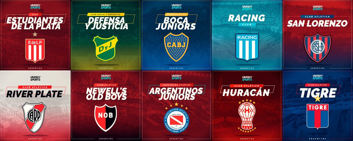 Equipos argentinos en el ranking mundial de clubes de la IFFHS (el listado está compuesto por 692 integrantes):

2⃣5⃣🇦🇷Estudiantes
4⃣6⃣🇦🇷Defensa y Justicia
5⃣5⃣🇦🇷Boca
6⃣8⃣🇦🇷Racing
7⃣4⃣🇦🇷San Lorenzo
7⃣6⃣🇦🇷River
1⃣0⃣5⃣🇦🇷Newell's
1⃣2⃣8⃣🇦🇷Argentinos
1⃣9⃣2⃣🇦🇷Huracán
2⃣0⃣9⃣🇦🇷Tigre