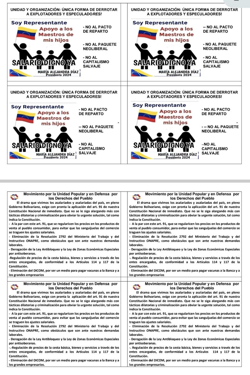 ALERTA
Desconozco quién esté detrás de esta publicación. Q más allá de acompañar el mensaje, no comparto que lo firmen como si fuese yo quién lo elabora.  
Nadie puede elaborar materiales y firmarlos en mi nombre sin mi consentimiento y aprobación. Y este material no es mío