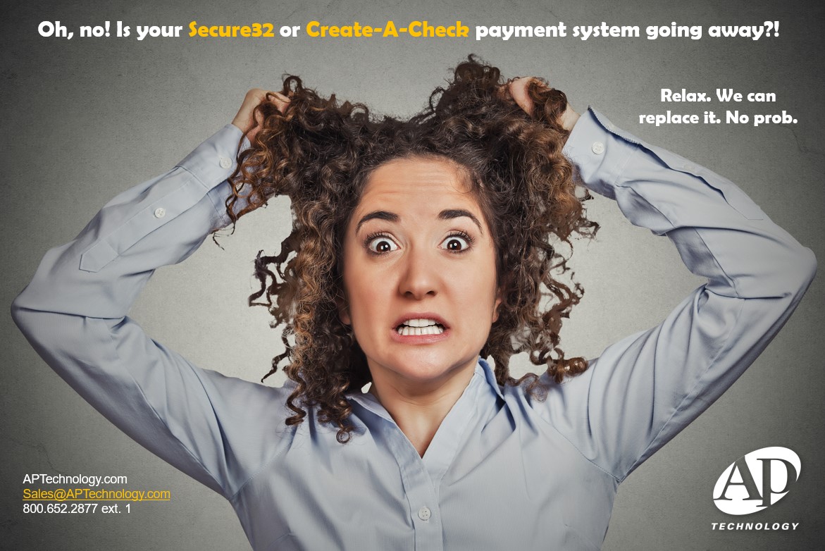 APTpay's tweet photo. #APTechnology can replace your #Secure32 and #CreateACheck payment system. #Business #payments. #Workflows #ACH, #checks #accountspayable #checkpayments #banks #checkprinting Check us: https://t.co/WXBS6xYCNu https://t.co/SigilsPcKX