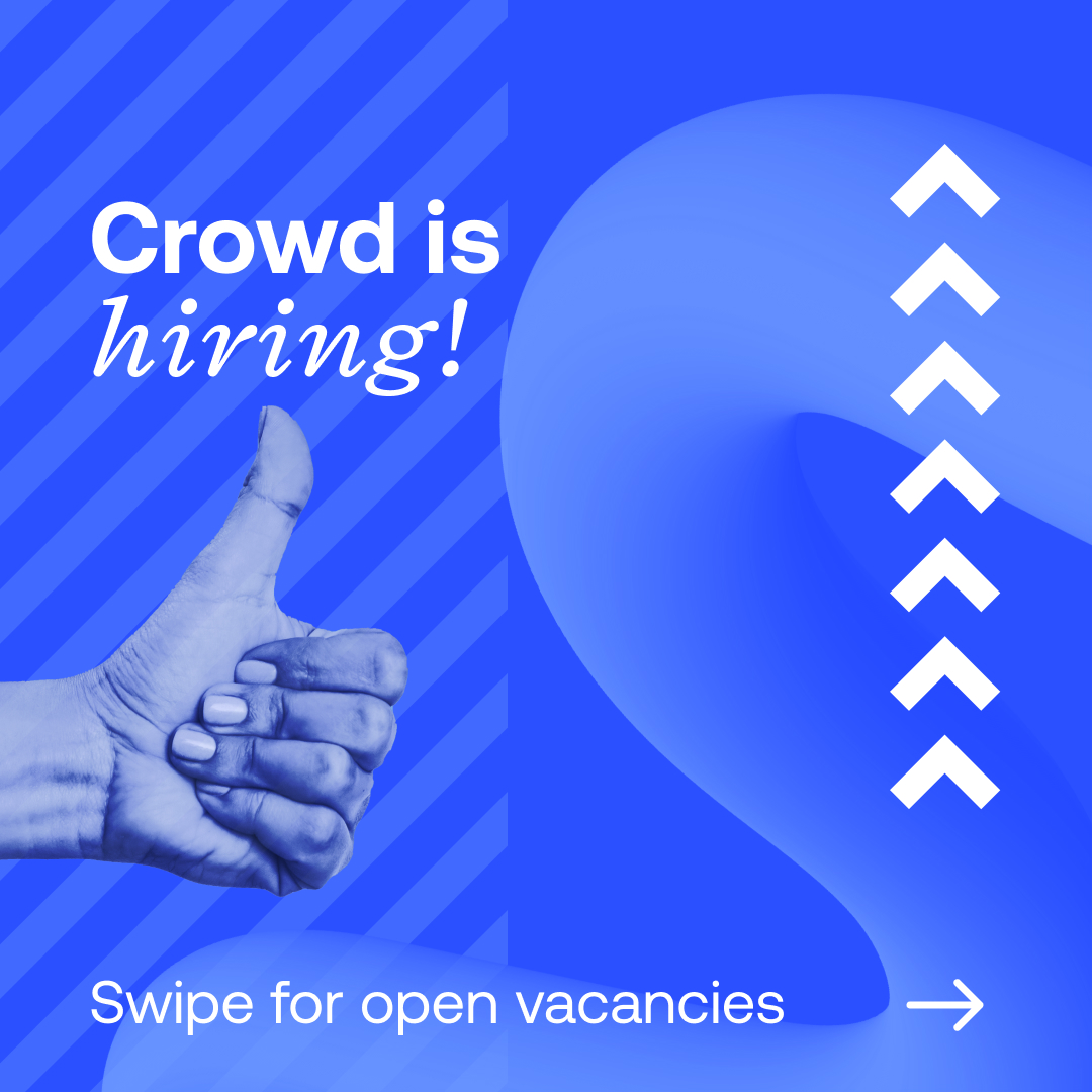 thisiscrowd's tweet photo. Vacancy Alert: #TeamCrowd is looking for new talents! 📢

Check out our openings for three different positions around the world here: https://t.co/P24yXeVqZA

#thisiscrowd #digitalmarketing #hiring #job #marketing #newjob #creativeagency https://t.co/UcIDtBHB4R