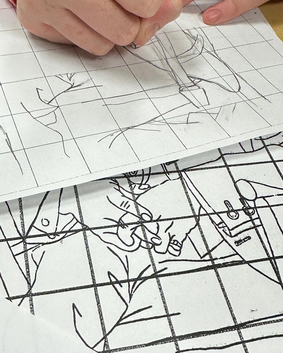 NtlPortfolioDay's tweet photo. Love to see a classic grid drawing activity like this one from 8th grade students of https://t.co/AZjhxkClbE (on IG) ❤️ They kicked off their second semester by observing and drawing Igor Stravinsky drawn by Picasso!
#middleschoolartteacher #griddrawing #igorstravinsky #picasso https://t.co/MwBJu4ucJp