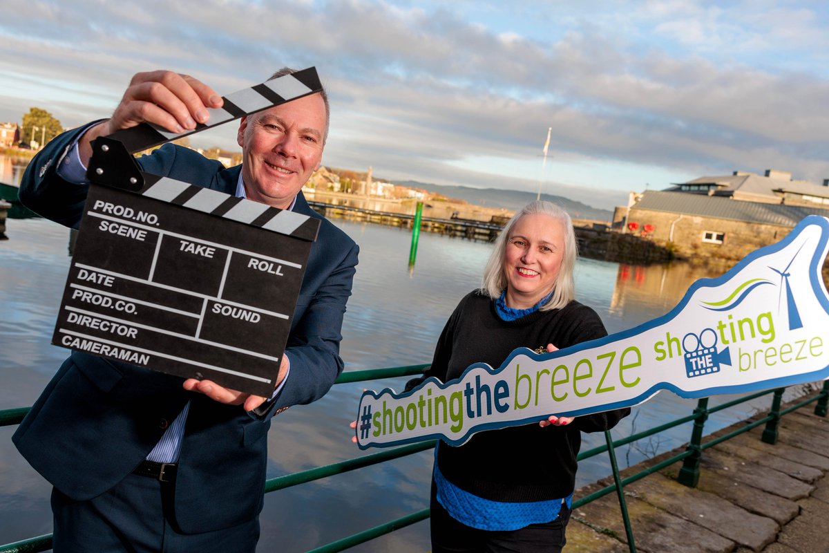 Shannon Foynes Port COMPASS competition, and the Hunt Museum, returns to deepen awareness of estuary opportunity, Mid-West TY students will be ‘Shooting the Breeze’ in short-film competition on the Shannon Estuary as an international renewable energy hub. sfpc.ie/shooting-the-b…