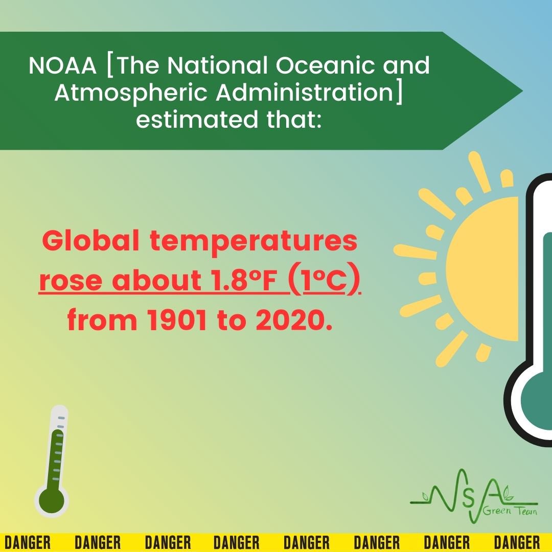 GreenTeamMSA's tweet photo. Ignoring the serious consequences of climate change on our health and environment is no longer an option. Let's start with small steps towards a big change.o
#ClimateChangeAwareness
#SmallActionsBigImpact https://t.co/QZb3CbeuoB