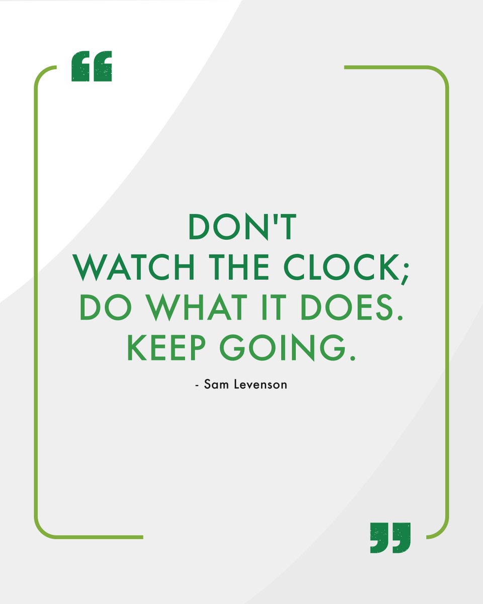 Happy Monday, everyone! Remember, time is your ally, not your enemy. Keep moving forward, and you'll find opportunities in every moment.

#KeepGoing #MotivatingMonday