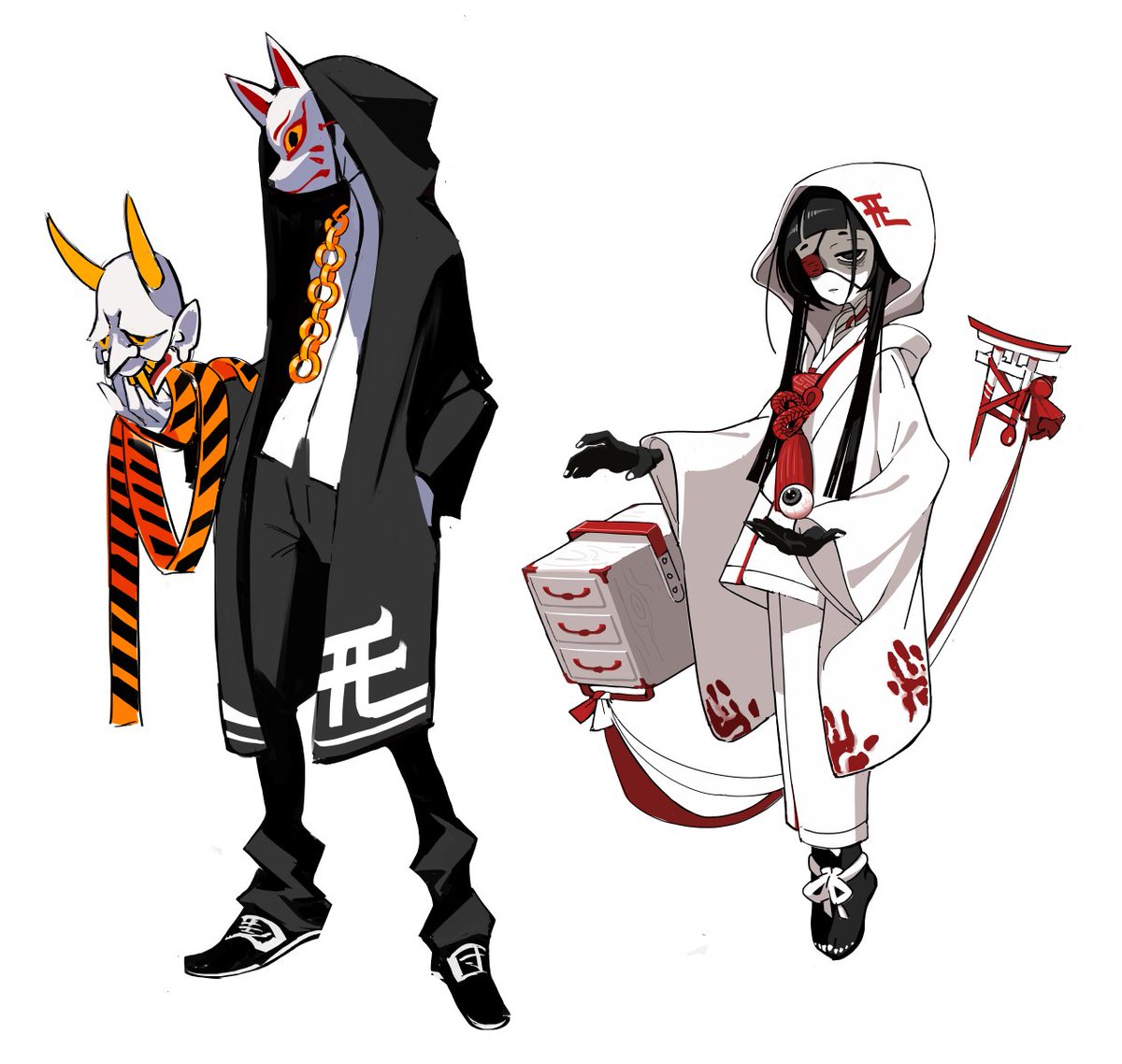 kicdoc's tweet image. I'm a character designer from Japan. I attach great importance to expressing the character's personality.