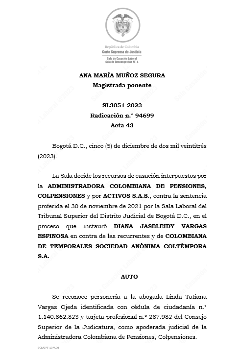 articulo20's tweet photo. SENTENCIA RECOMENDADA 🗣 

#Laboral

Contratar formalmente servicios temporales cuando en la realidad los trabajadores ejecutan actividades misionales permanentes, constituiría fraude a la ley

SENT: SL3051-2023 | RAD: 94699 https://t.co/Ftg0cRgiiP